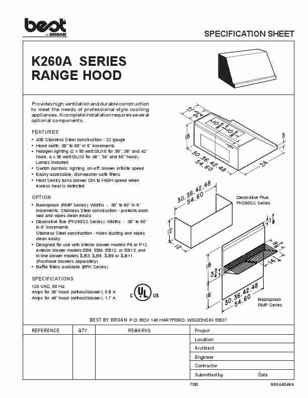 Best Ventilation Hood K260A series-page_pdf